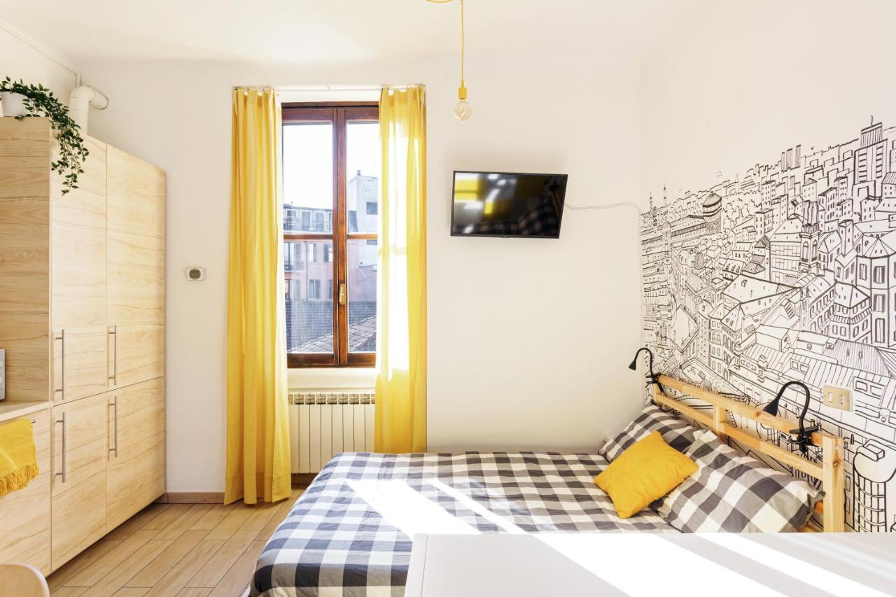 A Yellow Touch - Modern Studio In Isola Milano Apartamento Exterior foto